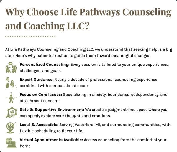 Life Pathways Counseling & Coaching, LLC